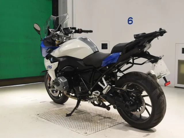 BMW R1200Rs 2017, white | blue, фото 6