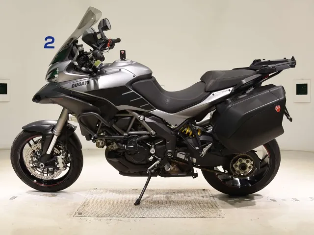 Ducati Multi Strada 1200S 2014, matt gun, фото 2