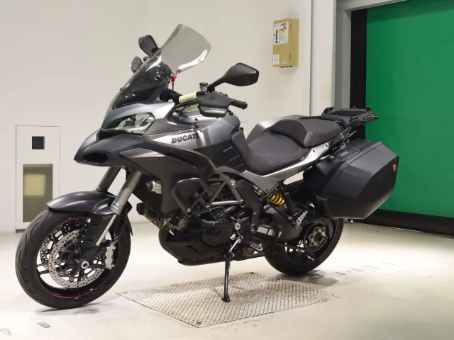 Ducati Multi Strada 1200S 2014, matt gun, фото 4