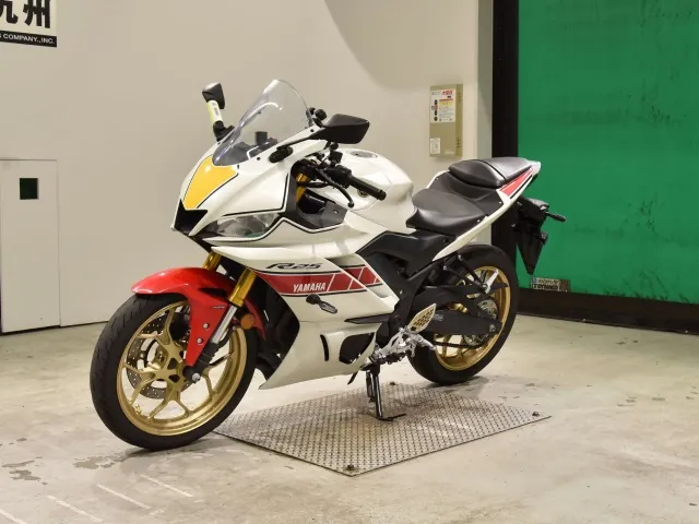 Yamaha YZF-R25, белый, красный, фото 4