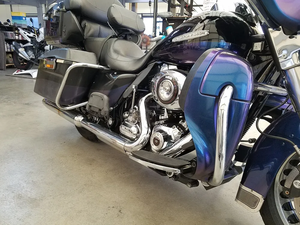 Harley-Davidson HARLEYFLHTK 2009, black/navy blue, фото 7