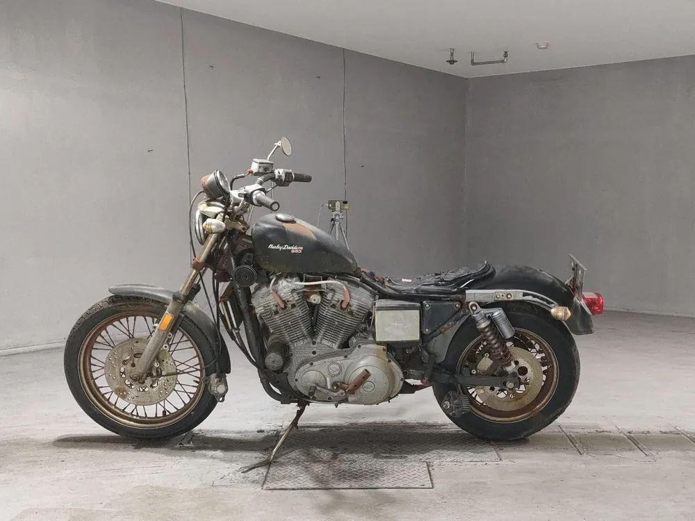 Harley-Davidson XLH883 1985, чёрный, фото 2