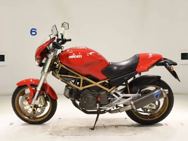 Ducati Monster 400 2000, красный, фото 2