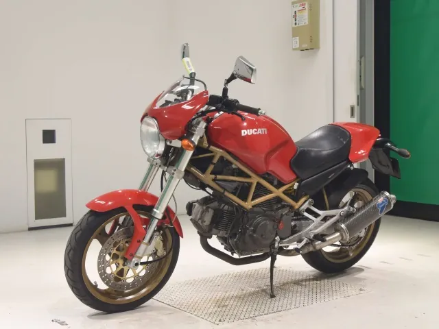 Ducati Monster 400 2000, красный, фото 4