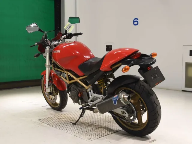 Ducati Monster 400 2000, красный, фото 6
