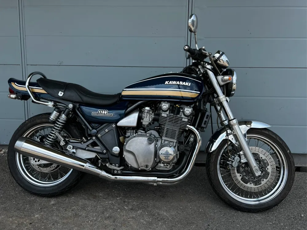 Kawasaki ZRX1100 1998, синий, фото 2