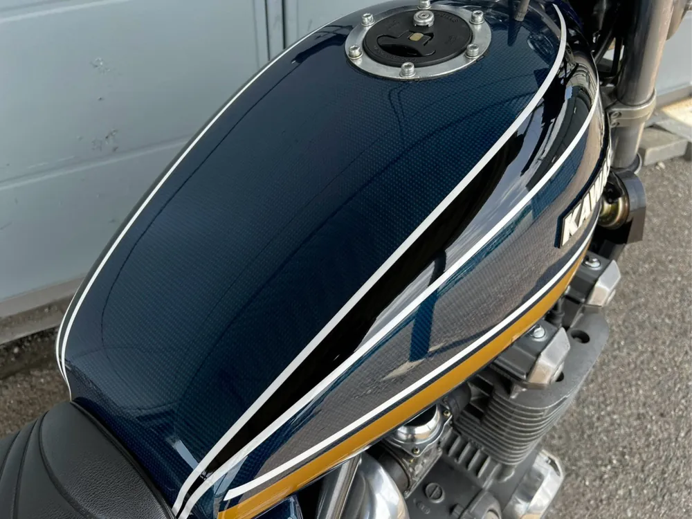 Kawasaki ZRX1100 1998, синий, фото 11