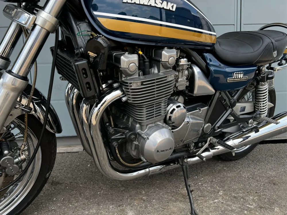 Kawasaki ZRX1100 1998, синий, фото 12