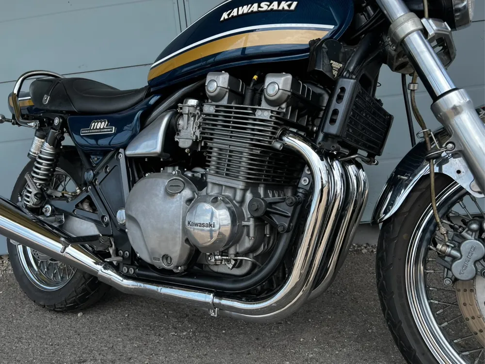 Kawasaki ZRX1100 1998, синий, фото 13