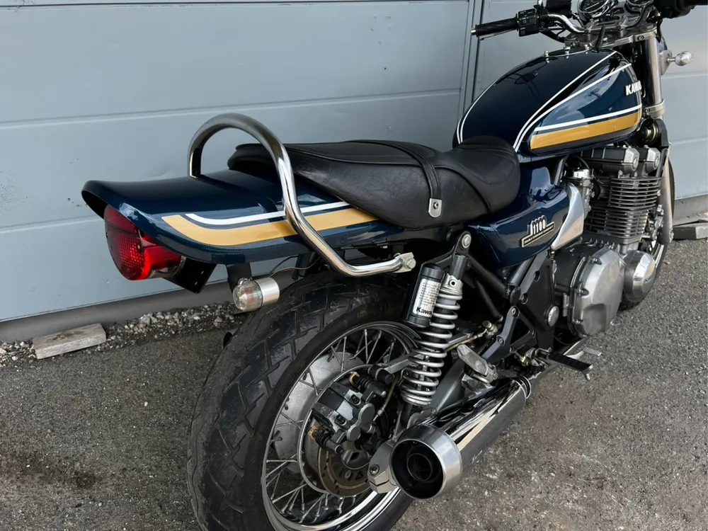 Kawasaki ZRX1100 1998, синий, фото 14