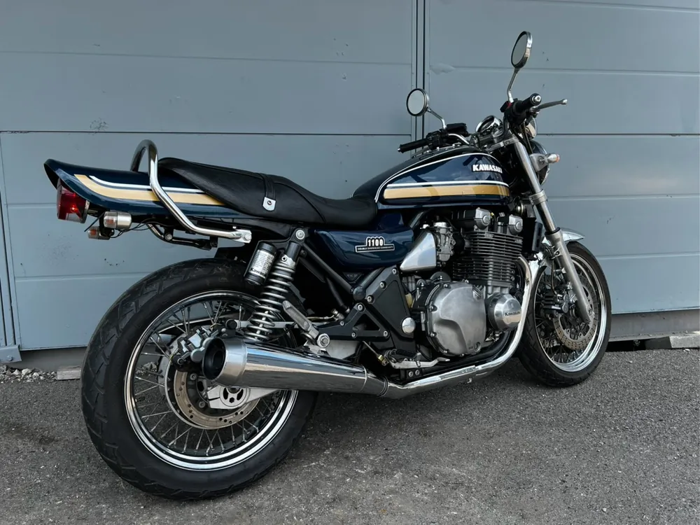 Kawasaki ZRX1100 1998, синий, фото 3