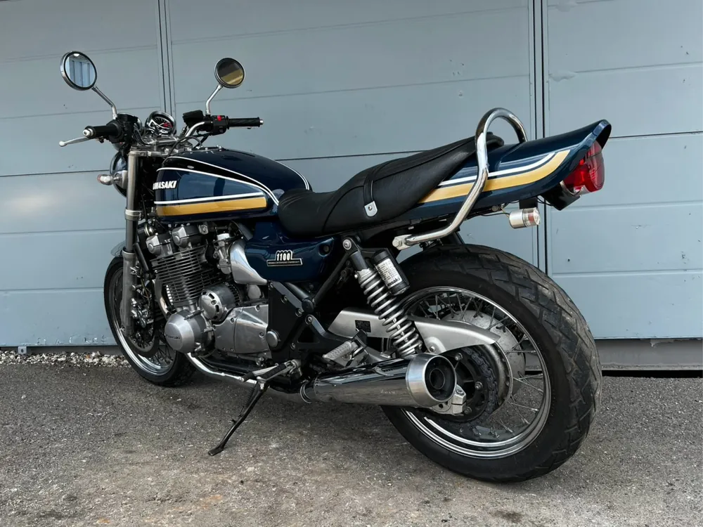 Kawasaki ZRX1100 1998, синий, фото 4