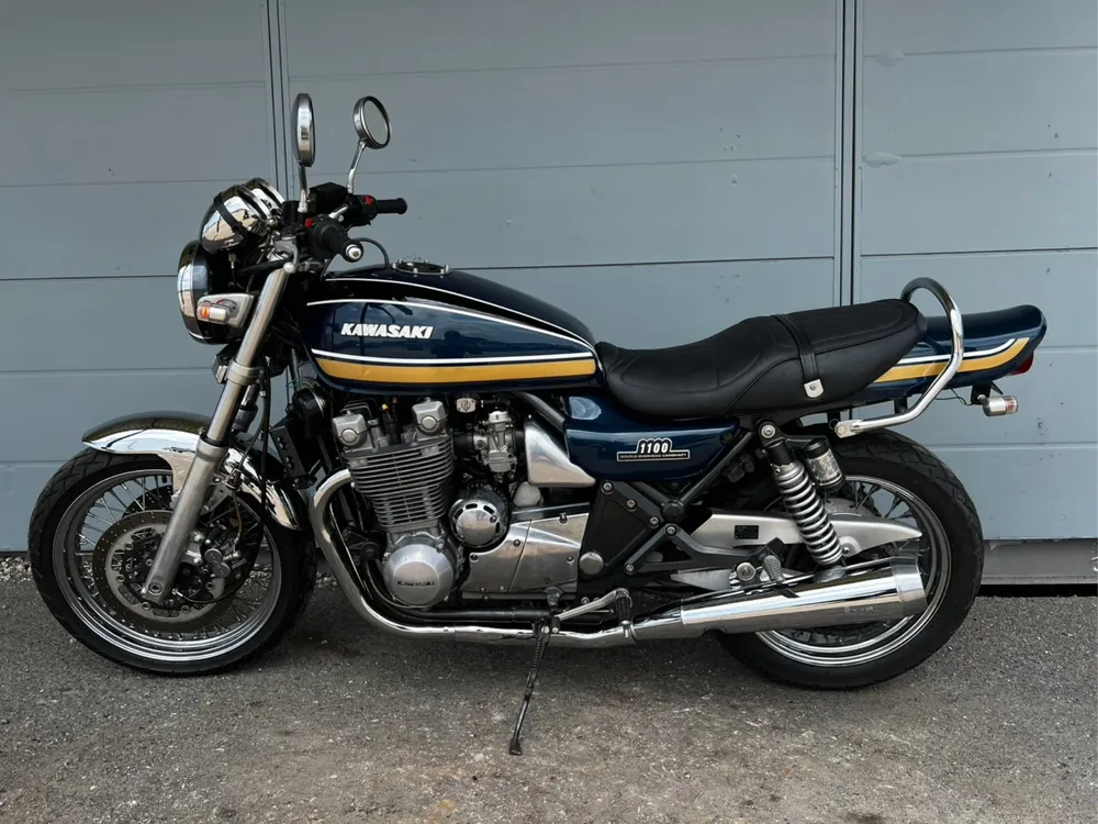 Kawasaki ZRX1100 1998, синий, фото 5