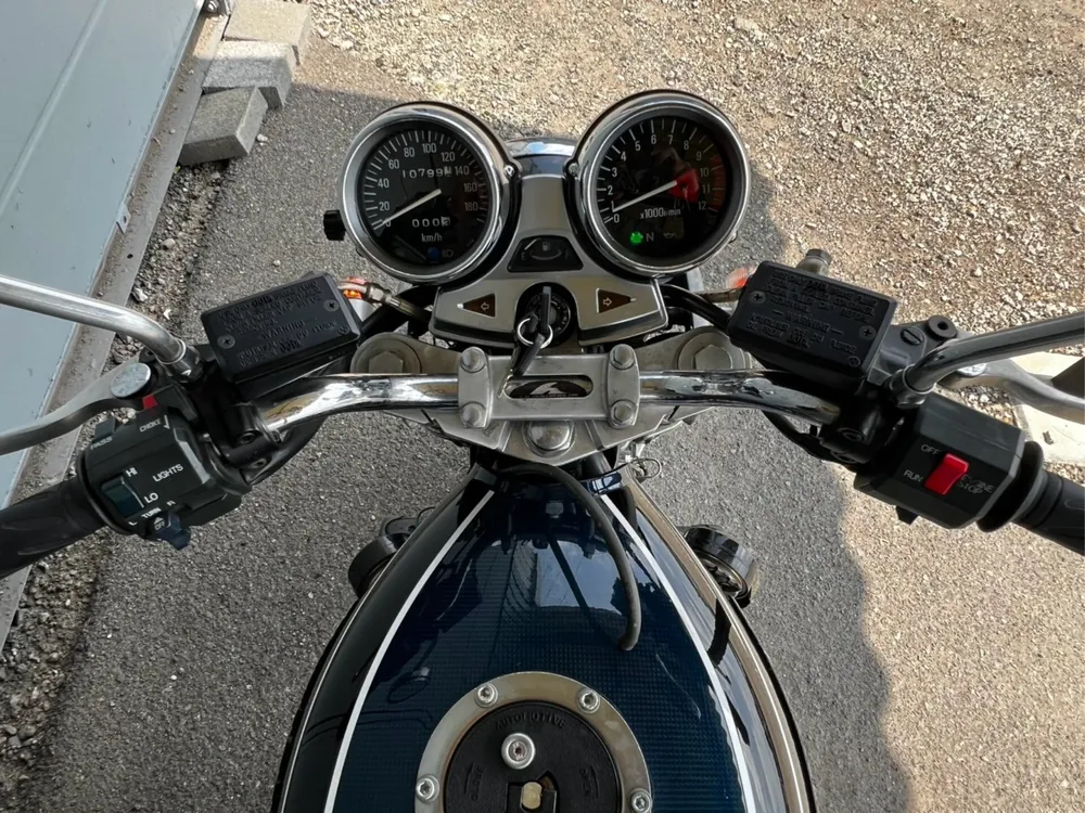 Kawasaki ZRX1100 1998, синий, фото 7