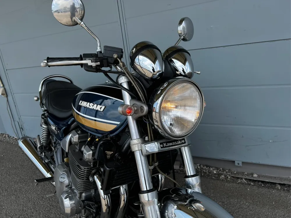 Kawasaki ZRX1100 1998, синий, фото 8