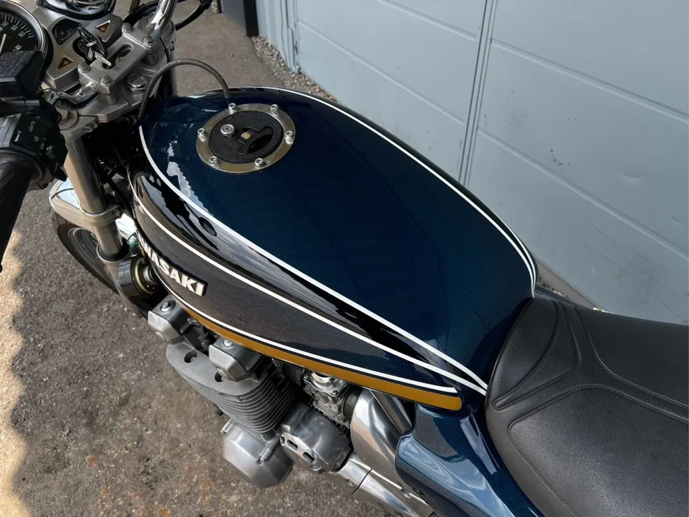 Kawasaki ZRX1100 1998, синий, фото 10