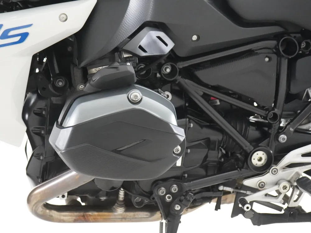 BMW R1200Rs 2016, white / blue, фото 9