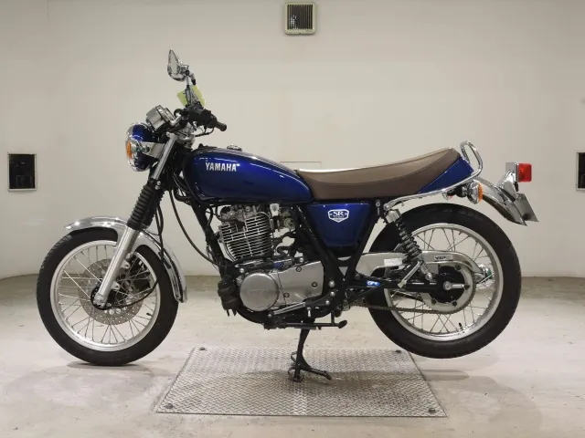 Yamaha SR400 Final Edition Limited 2022, синий, фото 2