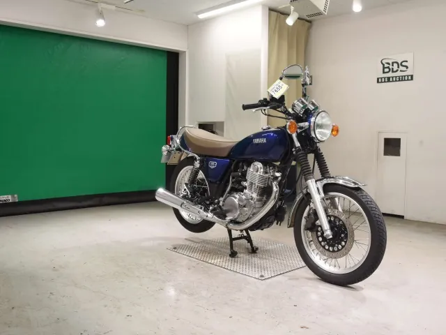 Yamaha SR400 Final Edition Limited 2022, синий, фото 3