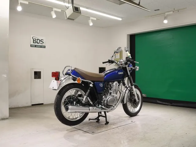 Yamaha SR400 Final Edition Limited 2022, синий, фото 5