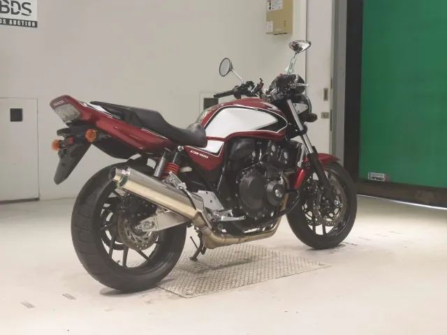 Honda CB400SB, white | red | black, фото 5