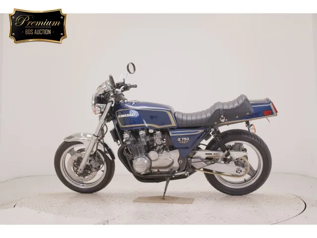 Kawasaki Zephyr750RS 2026, navy blue, фото 2