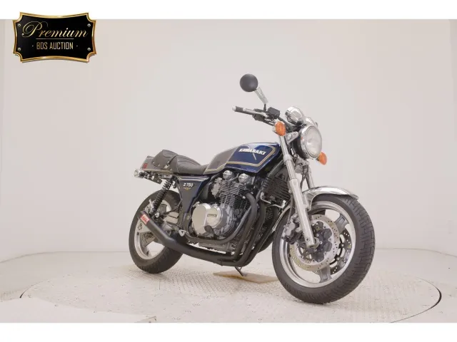 Kawasaki Zephyr750RS 2026, navy blue, фото 3