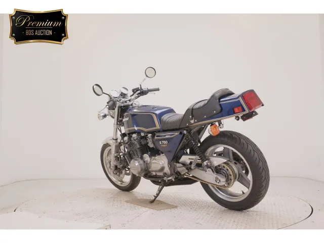 Kawasaki Zephyr750RS 2026, navy blue, фото 6