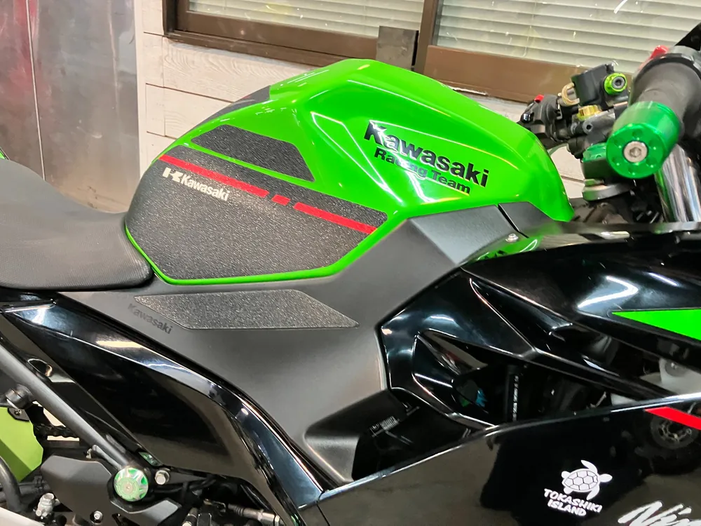 Kawasaki Ninja 400 2022, lime / black, фото 16