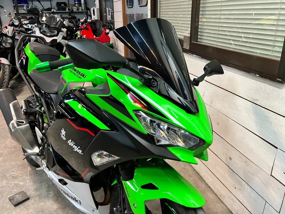 Kawasaki Ninja 400 2022, lime / black, фото 18