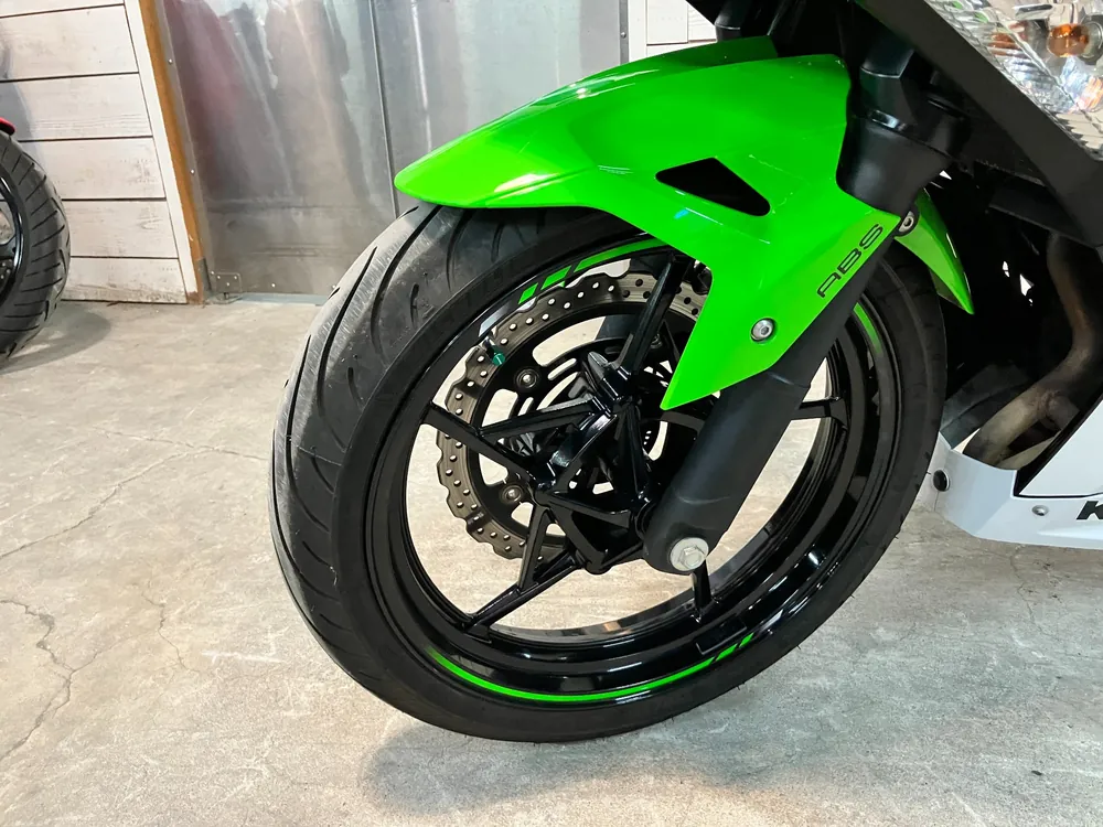 Kawasaki Ninja 400 2022, lime / black, фото 20