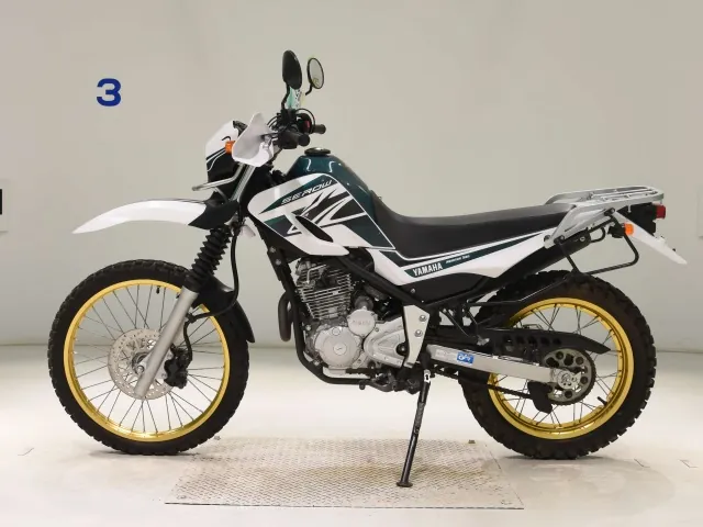 Yamaha Serow 250, white | green, фото 2