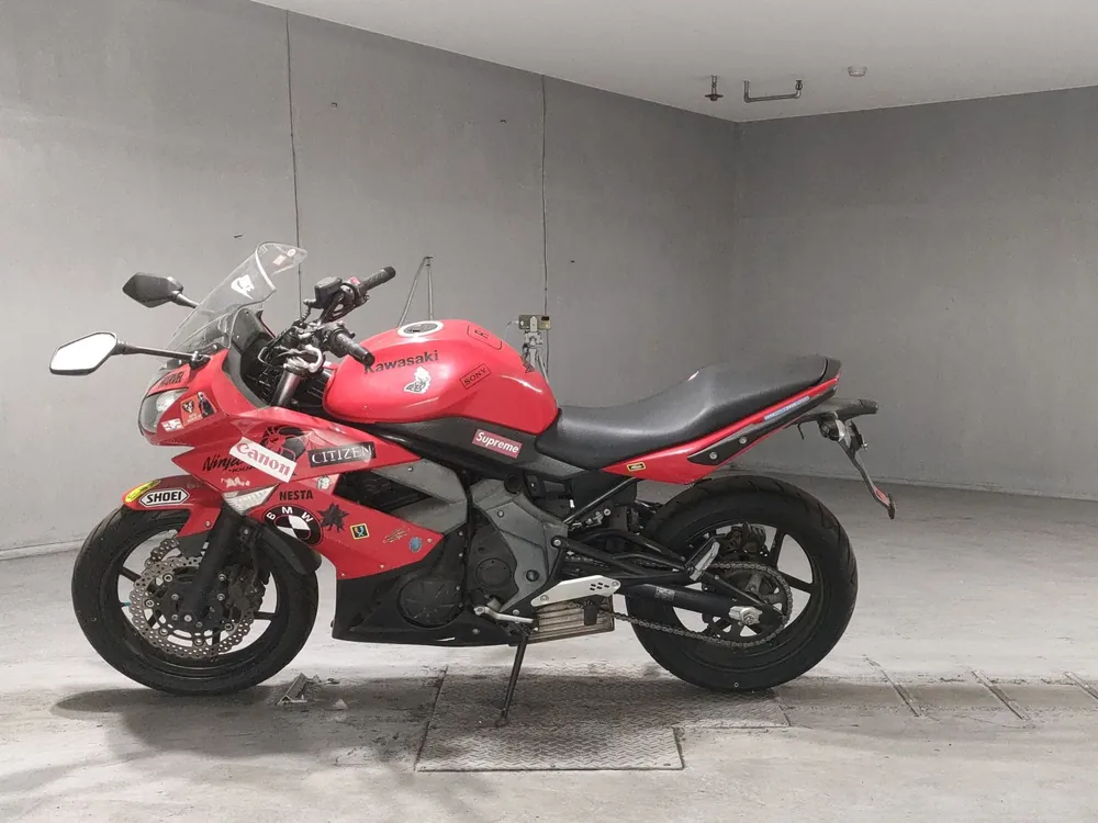 Kawasaki Ninja 400R 2012, красный, фото 2