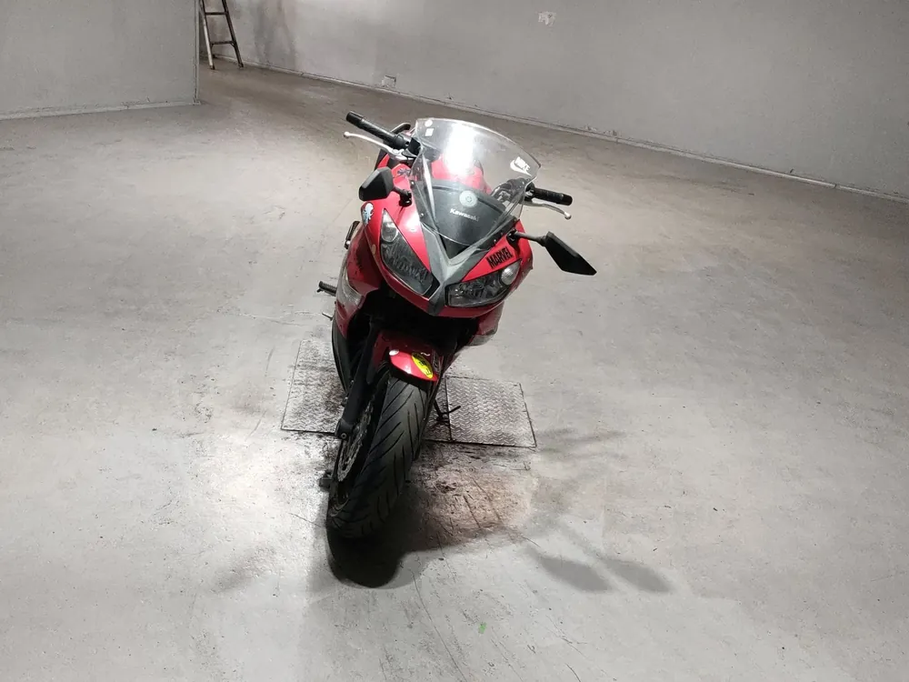 Kawasaki Ninja 400R 2012, красный, фото 3