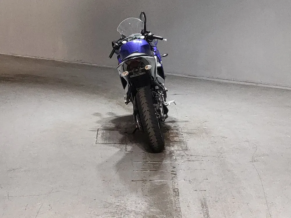 Yamaha YZF-R3 2017, silver / blue, фото 4
