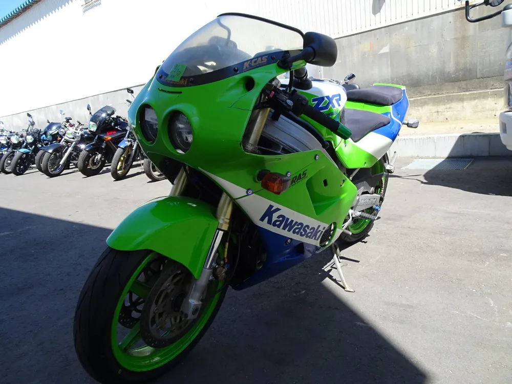 Kawasaki Balius, white / lime / blue, фото 4