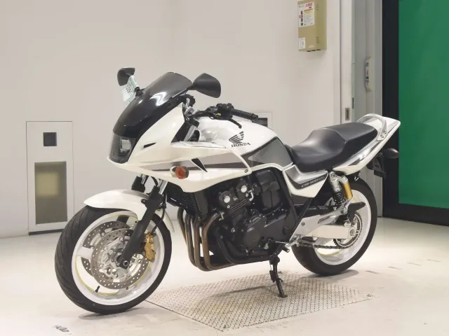 Honda CB400SB 2012, white | silver, фото 4