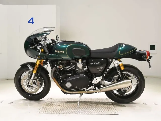 Triumph Thruxton 1200 RS 2024, зелёный, фото 2