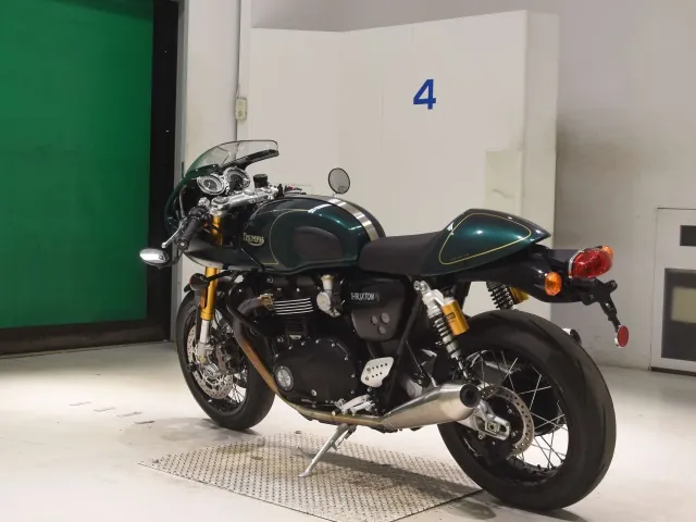 Triumph Thruxton 1200 RS 2024, зелёный, фото 6