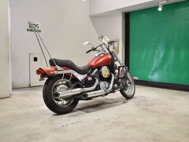 Kawasaki Vulcan 400 Classic 1999, красный, фото 5