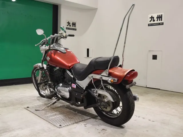 Kawasaki Vulcan 400 Classic 1999, красный, фото 6