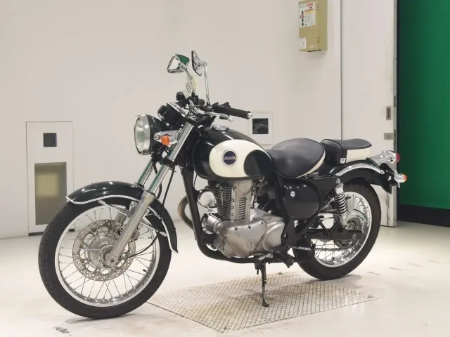 Kawasaki Estrella, зелёный, фото 4