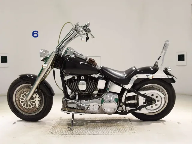 Harley-Davidson FLSTF1340 1996, чёрный, фото 2