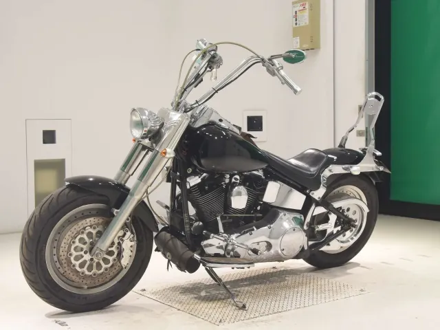 Harley-Davidson FLSTF1340 1996, чёрный, фото 4
