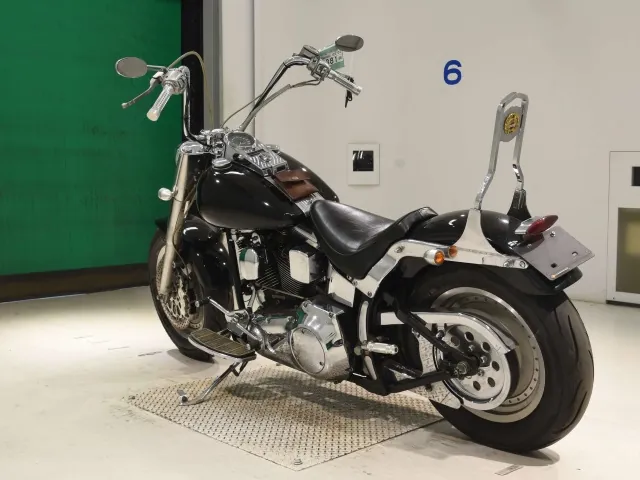 Harley-Davidson FLSTF1340 1996, чёрный, фото 6