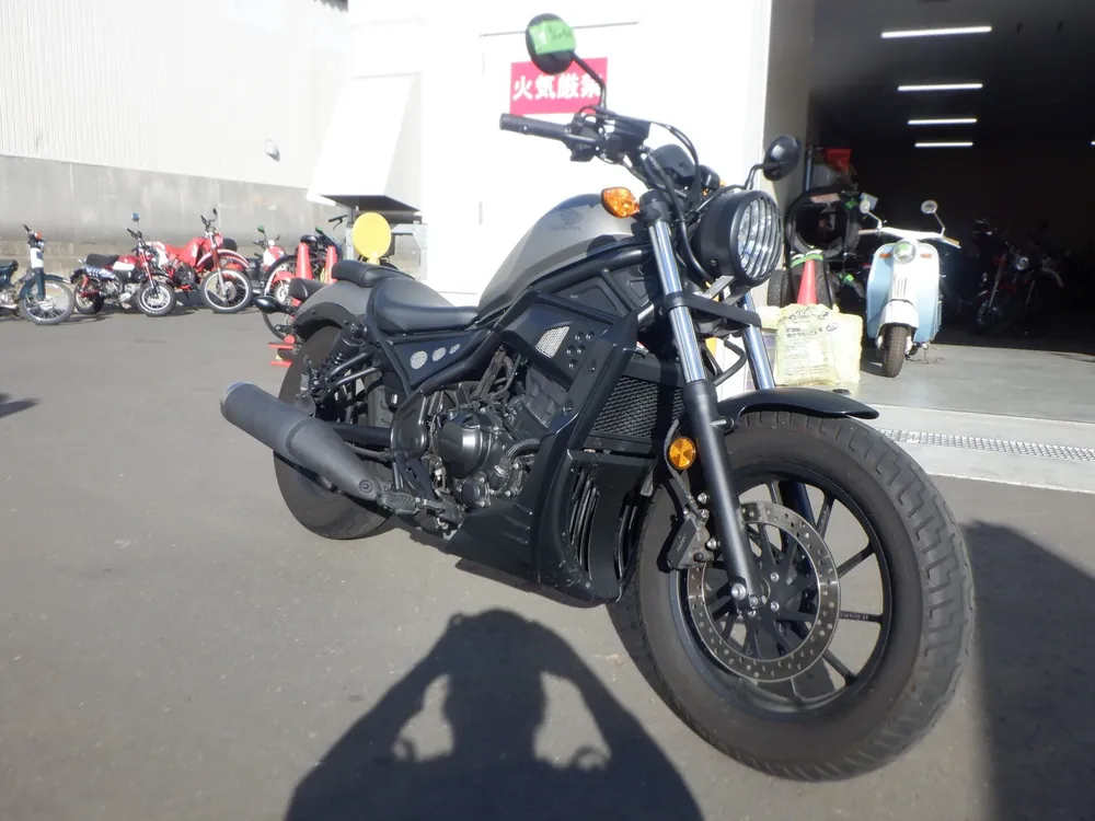 Honda Rebel 250, серый, фото 4