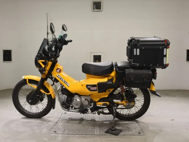 Honda CT125 Hunter Cub, жёлтый, фото 2