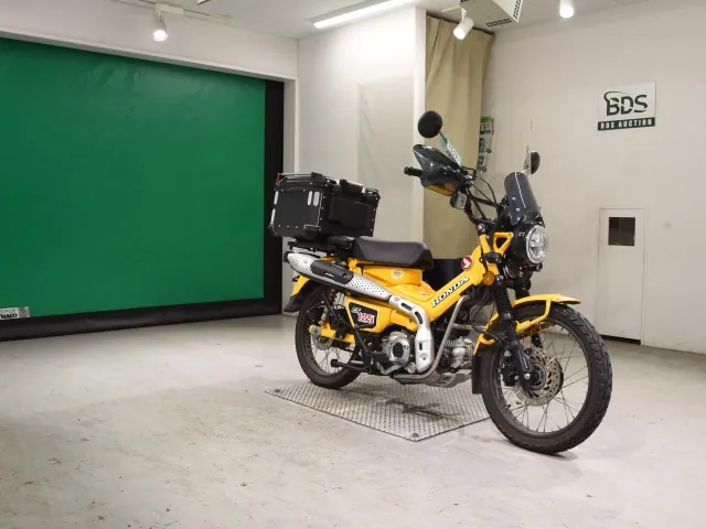 Honda CT125 Hunter Cub, жёлтый, фото 3