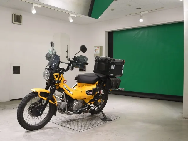 Honda CT125 Hunter Cub, жёлтый, фото 4