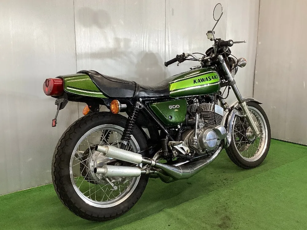 Kawasaki 500SS Mach III 1973, фото 4